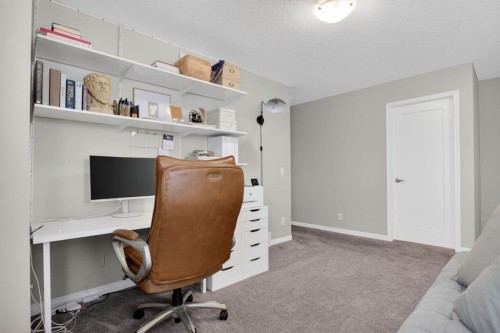 20 Carrington Circle Nw, Calgary, AB - Indoor Photo Showing Office
