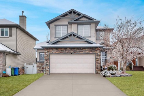 408 Rainbow Falls Way, Chestermere, AB - Outdoor With Facade