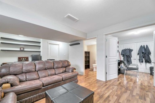 408 Rainbow Falls Way, Chestermere, AB - Indoor Photo Showing Living Room
