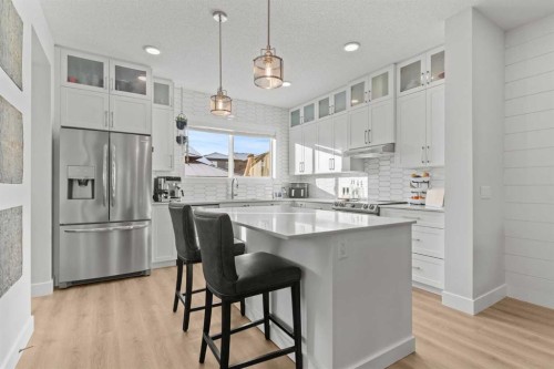 47 Wolf Willow Boulevard Se, Calgary, AB - Indoor Photo Showing Kitchen With Stainless Steel Kitchen With Upgraded Kitchen