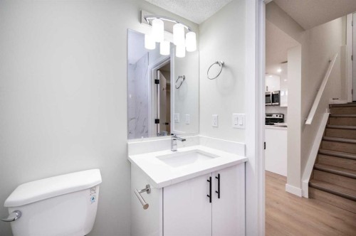 88 Applemont Close Se, Calgary, AB - Indoor Photo Showing Bathroom