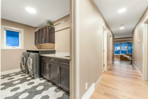 105 Carringvue Manor Nw, Calgary, AB - Indoor Photo Showing Laundry Room