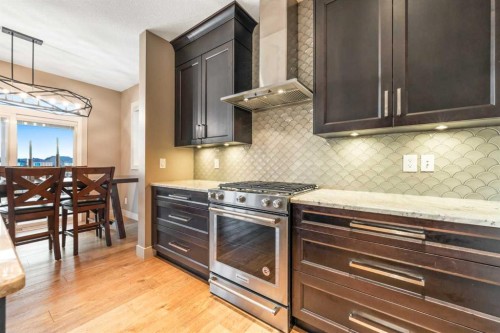 105 Carringvue Manor Nw, Calgary, AB - Indoor Photo Showing Kitchen With Upgraded Kitchen