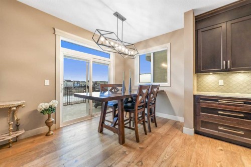 105 Carringvue Manor Nw, Calgary, AB - Indoor Photo Showing Dining Room