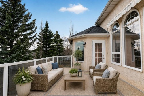 7051 Christie Briar Manor Sw, Calgary, AB - Outdoor With Deck Patio Veranda