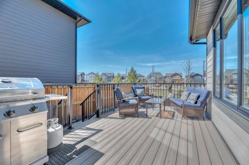 6 Legacy Woods Crescent Se, Calgary, AB - Outdoor With Deck Patio Veranda With Exterior
