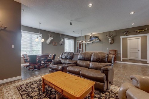33550 Range Road 23, Rural Mountain View County, AB - Indoor Photo Showing Living Room