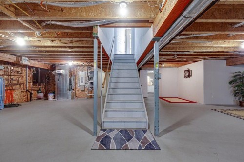 33550 Range Road 23, Rural Mountain View County, AB - Indoor Photo Showing Basement
