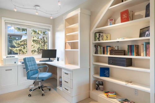 1308 21 Avenue Nw, Calgary, AB - Indoor Photo Showing Office