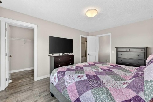 305 Seton Circle Se, Calgary, AB - Indoor Photo Showing Bedroom