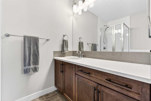 305 Seton Circle Se, Calgary, AB - Indoor Photo Showing Bathroom