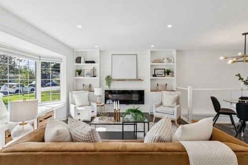 175 Havenhurst Crescent Sw, Calgary, AB - Indoor Photo Showing Living Room