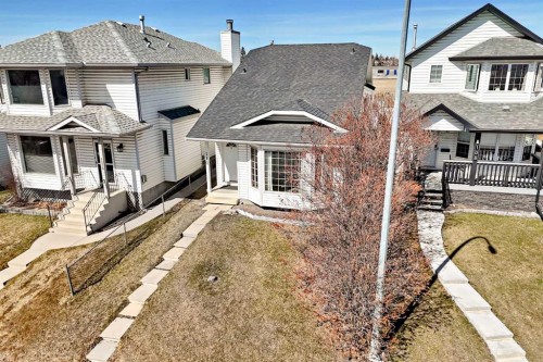 110 Erin Meadow Close Se, Calgary, AB - Outdoor With Deck Patio Veranda