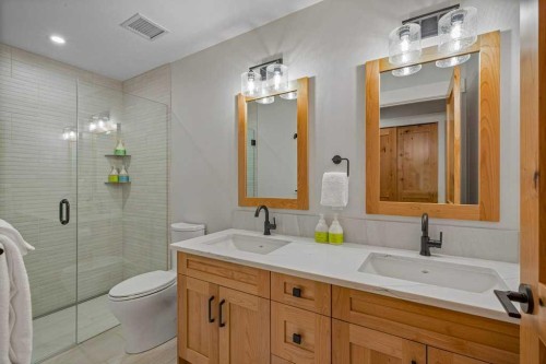 205A-1012 Spring Creek Drive, Canmore, AB - Indoor Photo Showing Bathroom