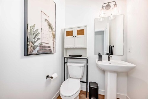 32 Sugarsnap Way Se, Calgary, AB - Indoor Photo Showing Bathroom