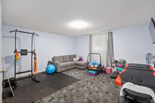 1305 10 Avenue Se, High River, AB - Indoor Photo Showing Gym Room