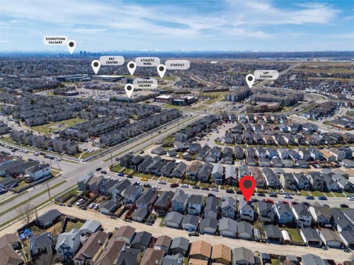 46 Saddlemont Way Ne, Calgary, AB - Outdoor With View