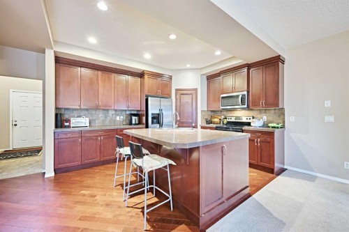 789 Panatella Boulevard Nw, Calgary, AB - Indoor Photo Showing Kitchen