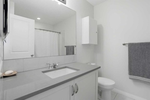 2116 Reunion Square Nw, Airdrie, AB - Indoor Photo Showing Bathroom