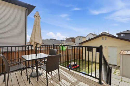 2116 Reunion Square Nw, Airdrie, AB - Outdoor With Deck Patio Veranda With Exterior