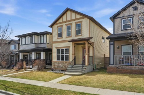 2116 Reunion Square Nw, Airdrie, AB - Outdoor With Facade