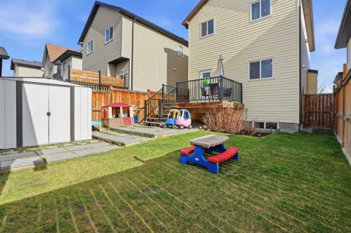 2116 Reunion Square Nw, Airdrie, AB - Outdoor With Deck Patio Veranda With Exterior