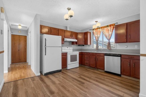 900 Abbeydale Drive Ne, Calgary, AB - Indoor Photo Showing Kitchen