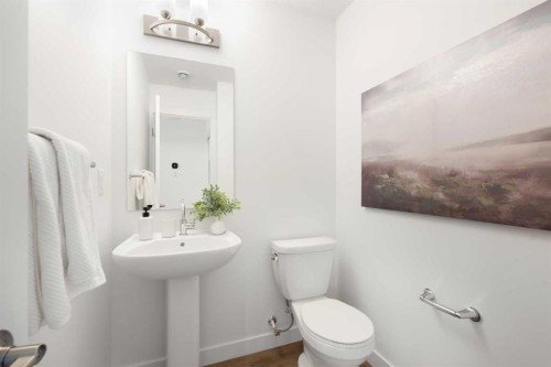 304-255 Rowmont Boulevard Nw, Calgary, AB - Indoor Photo Showing Bathroom