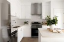 304-255 Rowmont Boulevard Nw, Calgary, AB  - Indoor Photo Showing Kitchen With Double Sink With Upgraded Kitchen 