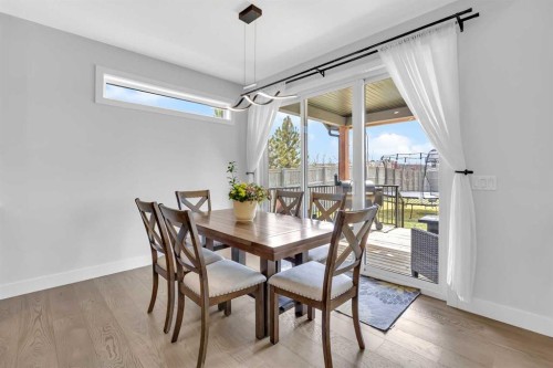 25 Cimarron Estates Gate, Okotoks, AB - Indoor Photo Showing Dining Room