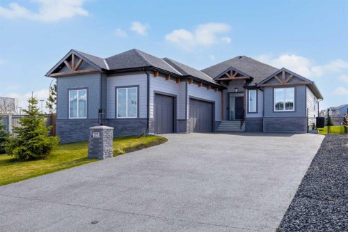 25 Cimarron Estates Gate, Okotoks, AB - Outdoor With Facade