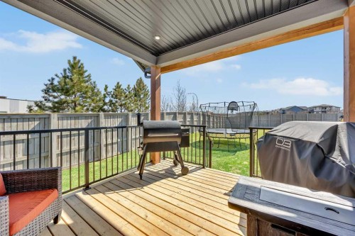 25 Cimarron Estates Gate, Okotoks, AB - Outdoor With Deck Patio Veranda With Exterior