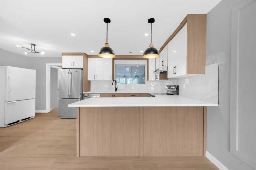 219 Falwood Way Ne, Calgary, AB - Indoor Photo Showing Kitchen