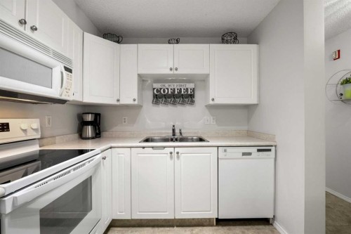 1208 Millrise Point Sw, Calgary, AB - Indoor Photo Showing Kitchen With Double Sink