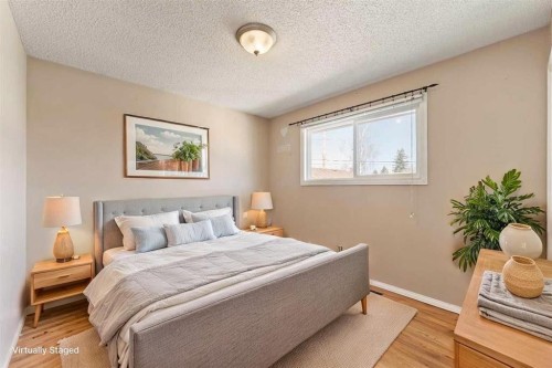 7003 Temple Drive Ne, Calgary, AB - Indoor Photo Showing Bedroom