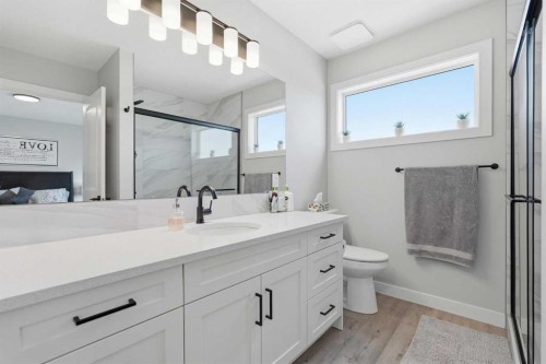 120 Treeline Manor Sw, Calgary, AB - Indoor Photo Showing Bathroom