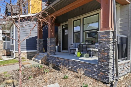 120 Treeline Manor Sw, Calgary, AB - Outdoor With Deck Patio Veranda