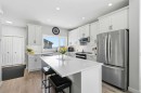 120 Treeline Manor Sw, Calgary, AB  - Indoor Photo Showing Kitchen With Stainless Steel Kitchen With Upgraded Kitchen 