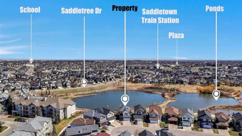 234 Saddlecreek Point Ne, Calgary, AB - Outdoor With View
