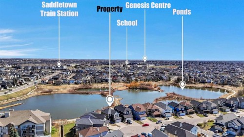 234 Saddlecreek Point Ne, Calgary, AB - Outdoor With View