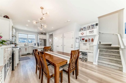 1140 Legacy Circle Se, Calgary, AB - Indoor Photo Showing Dining Room