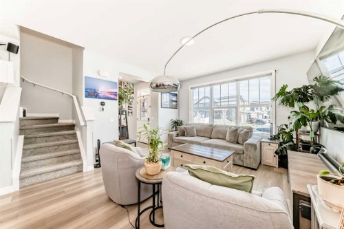 1140 Legacy Circle Se, Calgary, AB - Indoor Photo Showing Living Room