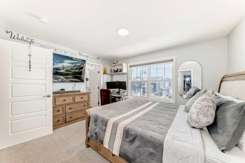 1140 Legacy Circle Se, Calgary, AB - Indoor Photo Showing Bedroom