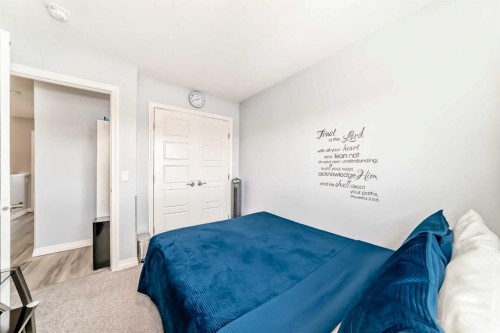 1140 Legacy Circle Se, Calgary, AB - Indoor Photo Showing Bedroom