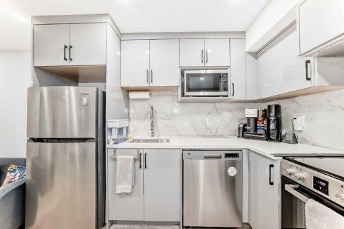 1140 Legacy Circle Se, Calgary, AB - Indoor Photo Showing Kitchen With Stainless Steel Kitchen With Upgraded Kitchen