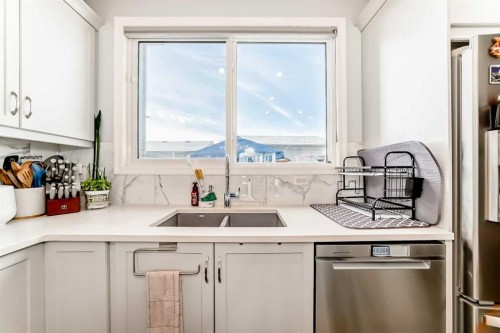1140 Legacy Circle Se, Calgary, AB - Indoor Photo Showing Kitchen With Double Sink