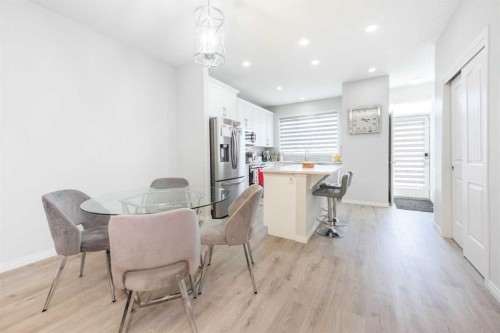 31 Cornerbrook Avenue Ne, Calgary, AB - Indoor Photo Showing Dining Room