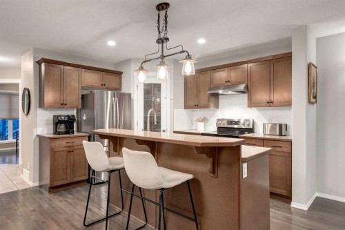 436 Cranberry Circle Se, Calgary, AB - Indoor Photo Showing Kitchen