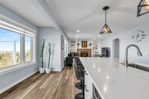 215 Edgevalley Mews, Calgary, AB - Indoor Photo Showing Kitchen With Upgraded Kitchen