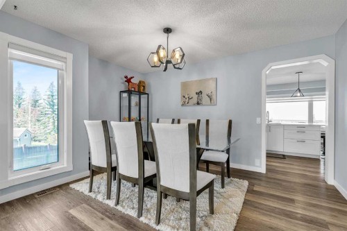 215 Edgevalley Mews, Calgary, AB - Indoor Photo Showing Dining Room